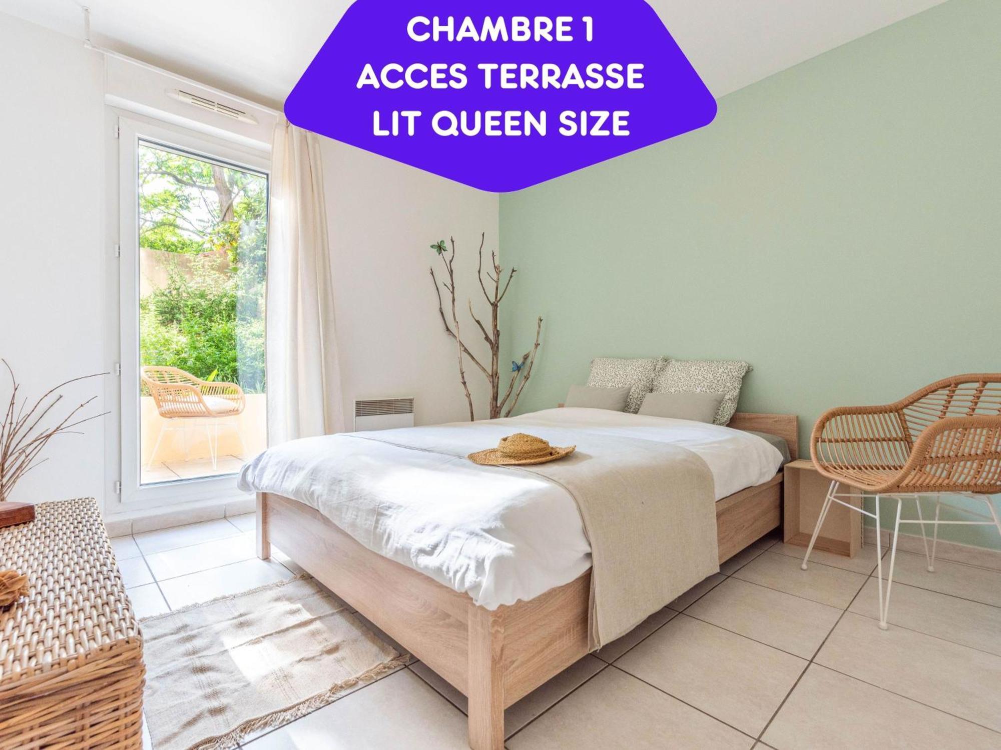 Bao Location - Ideal Pro & Groupe - Calme - Lumineux - Wifi - Terrasse - Jardin - Plage A 2Km - Proche Centre Ville, Gare, Commerces - Parking Prive Toulon Luaran gambar